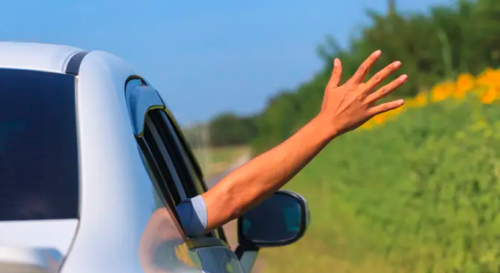 hand signals for driving